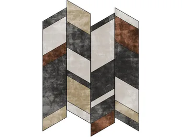 TANGRAM RIVERSIDE - Hand-tufted rug by Sirecom Tappeti - view 2